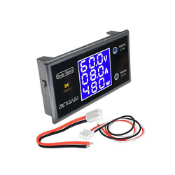 0-100v 10A 1000W Voltmetre - Ampermetre - Wattmetre - Thumbnail