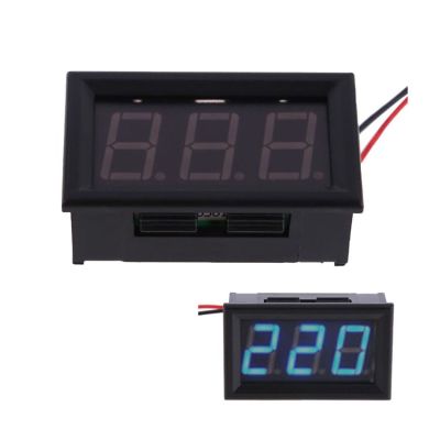 China - 0-30V Voltmetre Kırmızı
