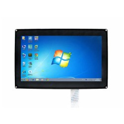 10.1 Inch HDMI LCD Display (H) - Shielded - 1024x600 - Thumbnail