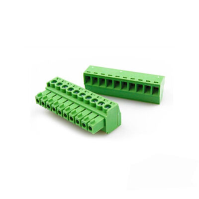 Kaifeng / Jinkai - 10 Pin 3.81mm Female With Green Klemens