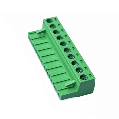 Kaifeng / Jinkai - 10 Pin 5.08mm Dişi Geçmeli Yeşil Klemens