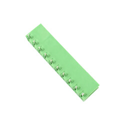 10 Pin 5.08mm 90C Erkek Geçmeli Yeşil Klemens