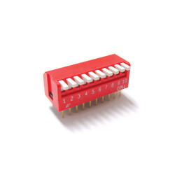 10 Pin Piyano Dip Switch