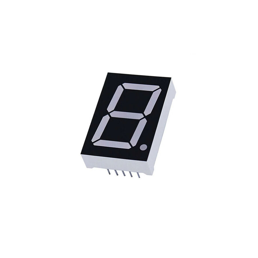  100mm Ortak Anot Siyah Yüzey Display - Kırmızı