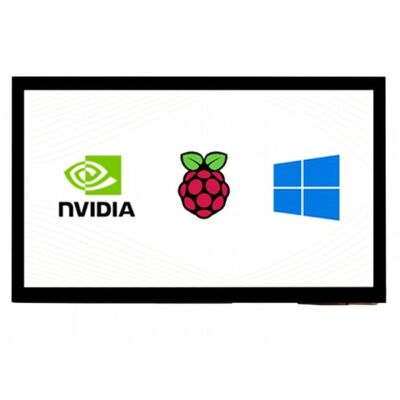 WaveShare - 10.1 inç Kapasitif Dokunmatik Ekran LCD (E) 1024×600 HDMI IPS