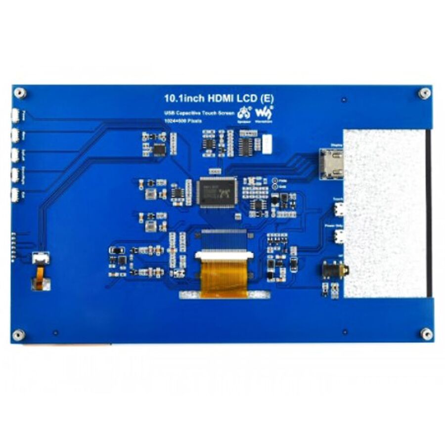 10.1 inç Kapasitif Dokunmatik Ekran LCD (E) 1024×600 HDMI IPS - 3