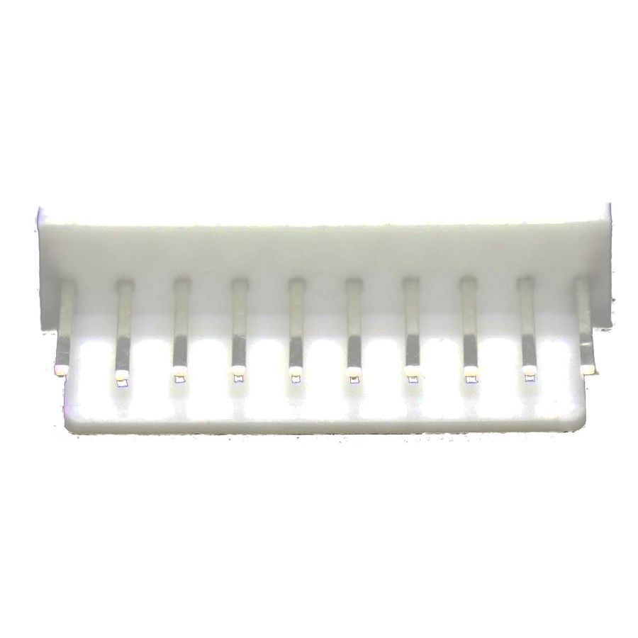  10 Pin Tunik Konnektör Erkek 2.54mm 180c