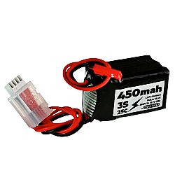 11.1V Lipo Batarya 450mAh 25C - 3S Lipo Pil - 2