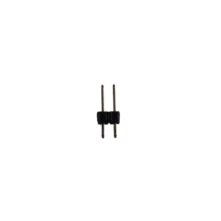  11.54mm 2 Pin (1x2) 2.54mm Erkek Pin Header