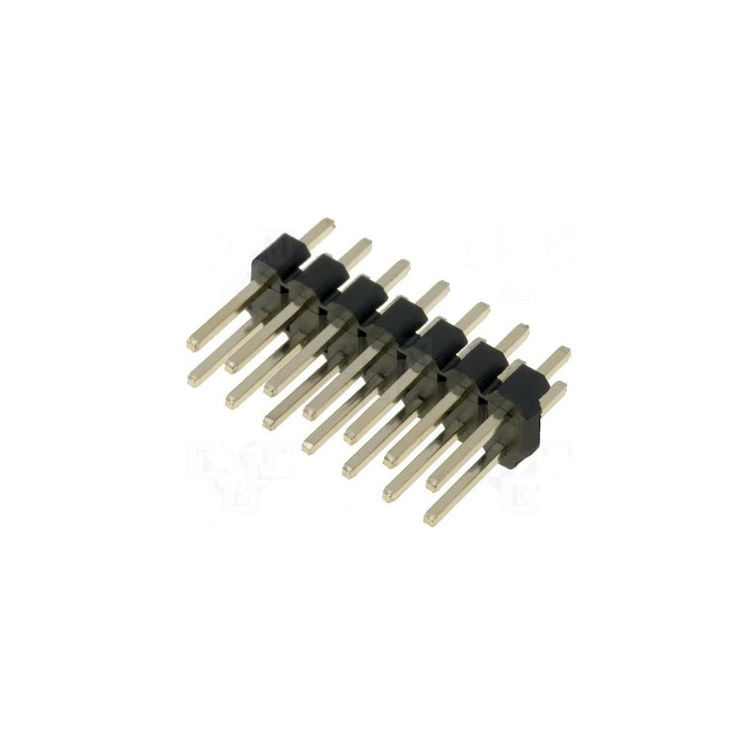  12mm 2x5 Erkek Pin Header - 2.54mm - 180 Derece