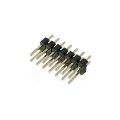 Connfly - 12mm 2x5 Erkek Pin Header - 2.54mm - 180 Derece