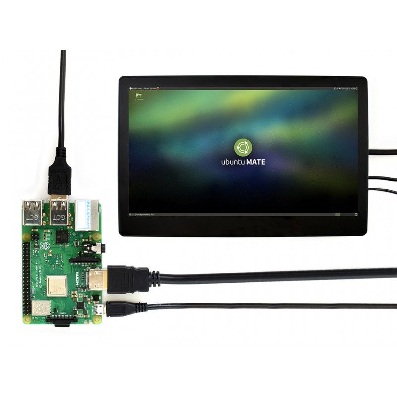 11.6inch HDMI LCD Ekran - Muhafazalı - 1920x1080-IPS - Raspberry Pi Uyumlu