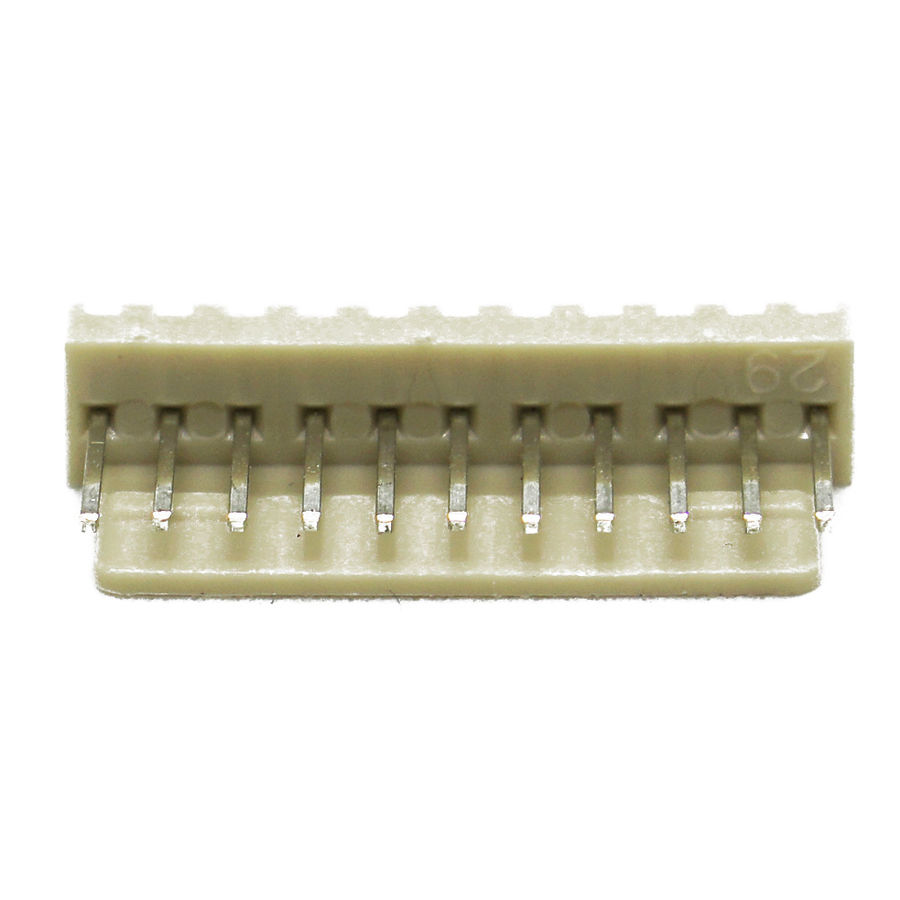  11 Pin Tunik Konnektör Erkek 2.54mm 180c