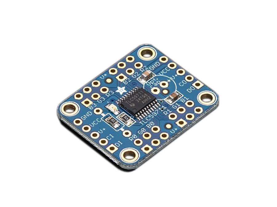 16 Bit PWM LED Driver with 12 Channels-SPI Interface-TLC59711