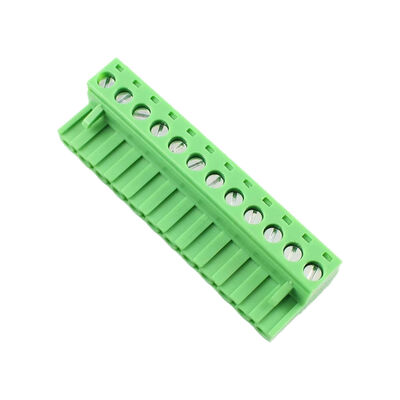 Kaifeng / Jinkai - 12 Pin 5.08mm Dişi Geçmeli Yeşil Klemens