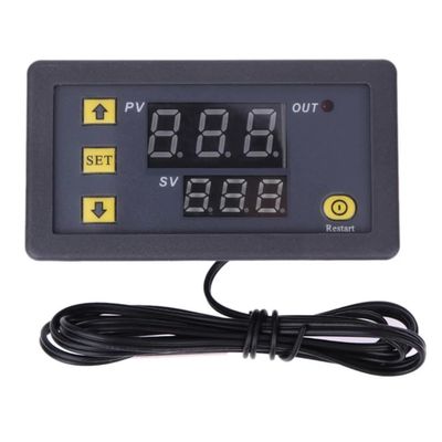 Niuketat - 12 V 20A Dijital Ayarlanabilir Mini Termostat