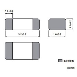 120R 3.5A Smd Ferrit Bead Bobin 1206 - Thumbnail