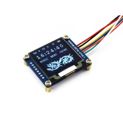 128x128 1.5 Inch OLED Graphic Display - SPI / I2C - WaveShare - Thumbnail