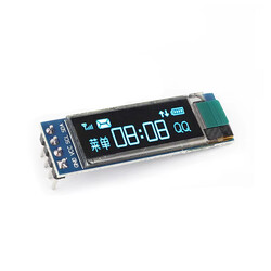 0.91" 128x32 Oled Lcd Ekran SSD1306 - I2C Mavi