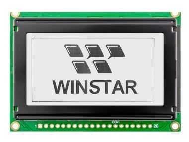 Winstar - 128x64 Graphic Lcd Display White - WG12864B-TFH-V # N