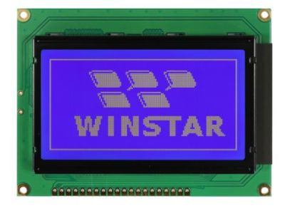 Winstar - 128x64 Grafik Lcd Ekran Mavi - WG12864AB-TMI-V#N