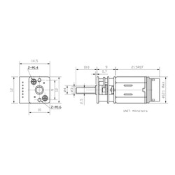 JGA12-N20B - 12V 1500RPM Enkoderli Motor - 5