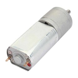 12V 1500 RPM 20mm Redüktörlü DC Motor - Thumbnail