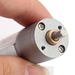 12V 1500 RPM 20mm Redüktörlü DC Motor - Thumbnail