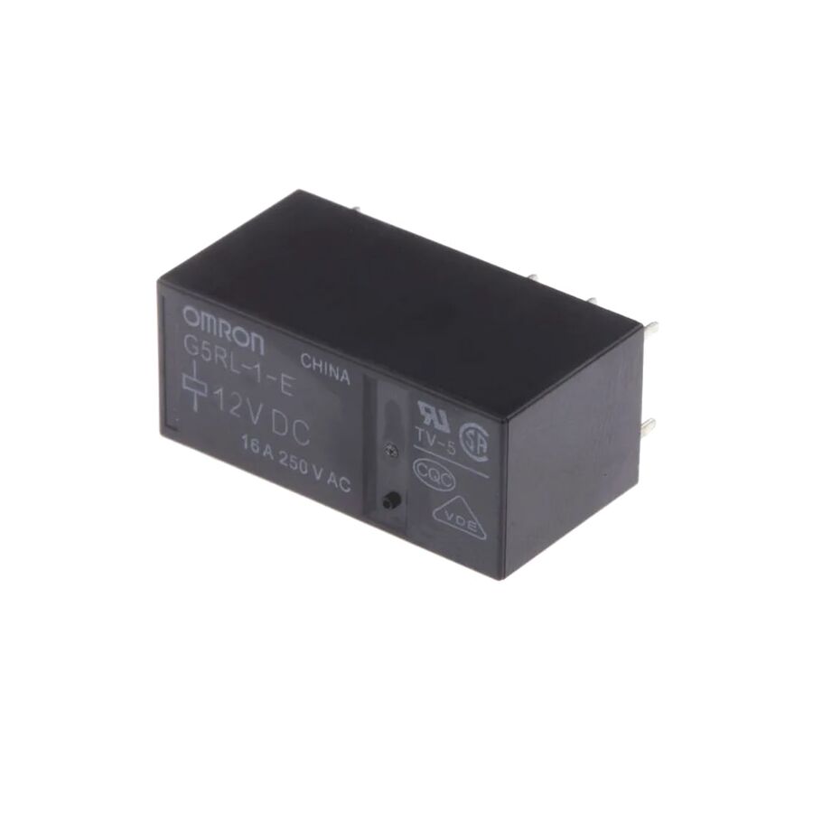  12v 16a Omron Röle (8 Pin ) - G2rl-1-e - Siyah