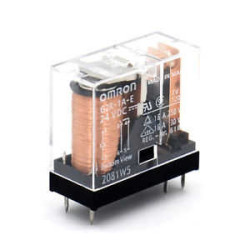 12V 16A Omron Relay (8 PIN) - G2R-1-E - Transparent