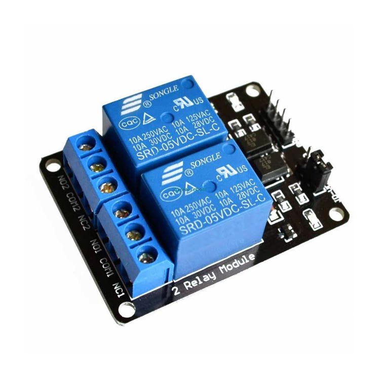 12V 2 Channel Relay Card (Compatible with Development Boards)