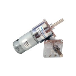 12V-24V 150 RPM 42mm Geared DC Motor - Thumbnail