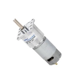 12V-24V 150 RPM 42mm Geared DC Motor - Thumbnail