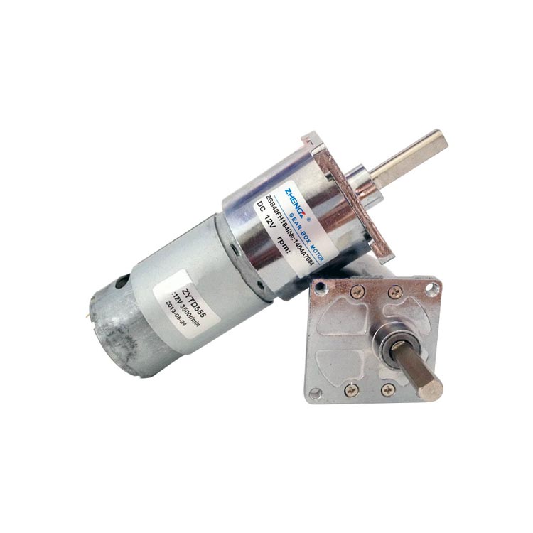  12v-24v 210 Rpm 42mm Redüktörlü Dc Motor