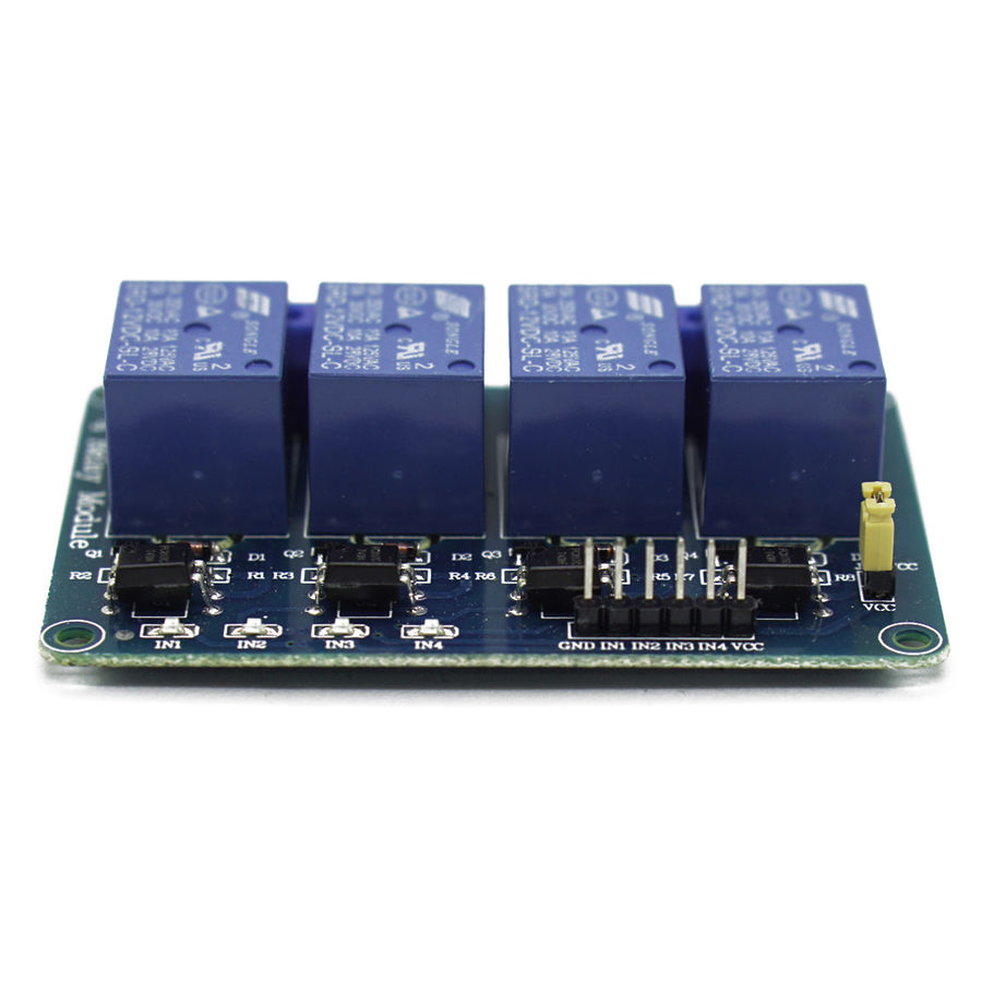 12V 4 Channel Relay Card (Compatible with Development Boards)
