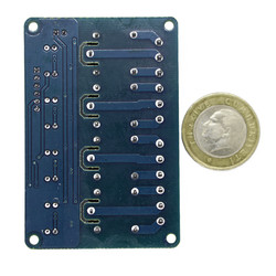 12V 4 Channel Relay Card (Compatible with Development Boards) - Thumbnail