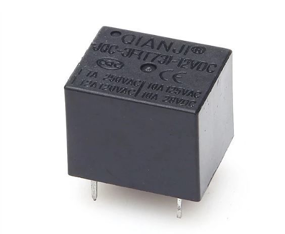 12V 7A Single Contact 5 Pin JQC-3F (T73) -12VDC Relay