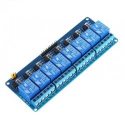 12V 8 Kanal Röle Kartı (Geliştirme Kartlarıyla Uyumlu)