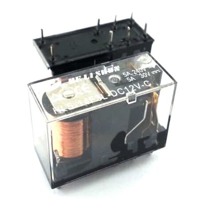 Tianbo - 12V Çift Kontak Tianbo Röle 4052 (12V 5A) - 	TRA3-L-12VDC-S-2Z(2)