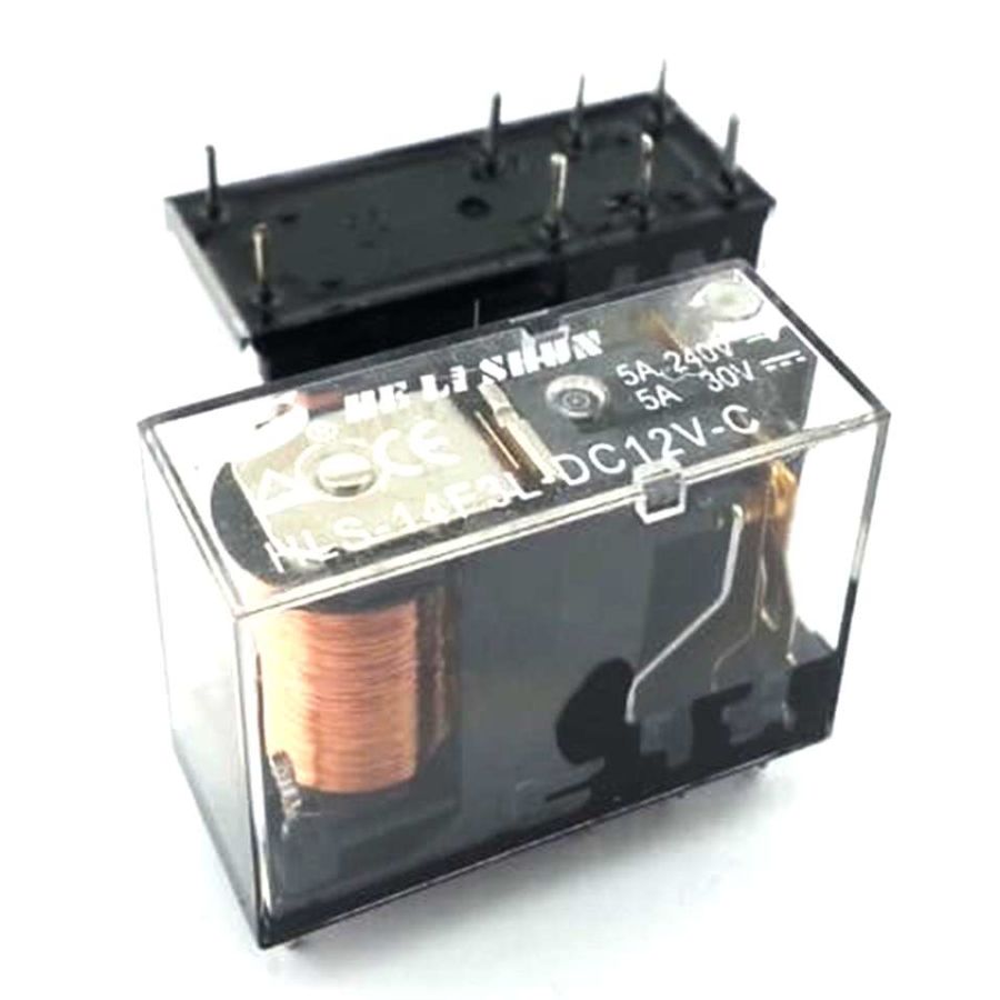 12V Double Contact Tianbo Relay 4052 (12V 5A) - TRA3-L-12VDC-S-2Z (2)