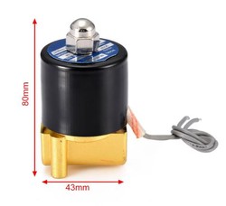 12V DC 1/4 inç Selenoid Motor (Elektrikli Valf) - 6