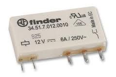  12v Finder Ciklet Röle (3451)-(12v 6a) - 34.51.7.012.0010