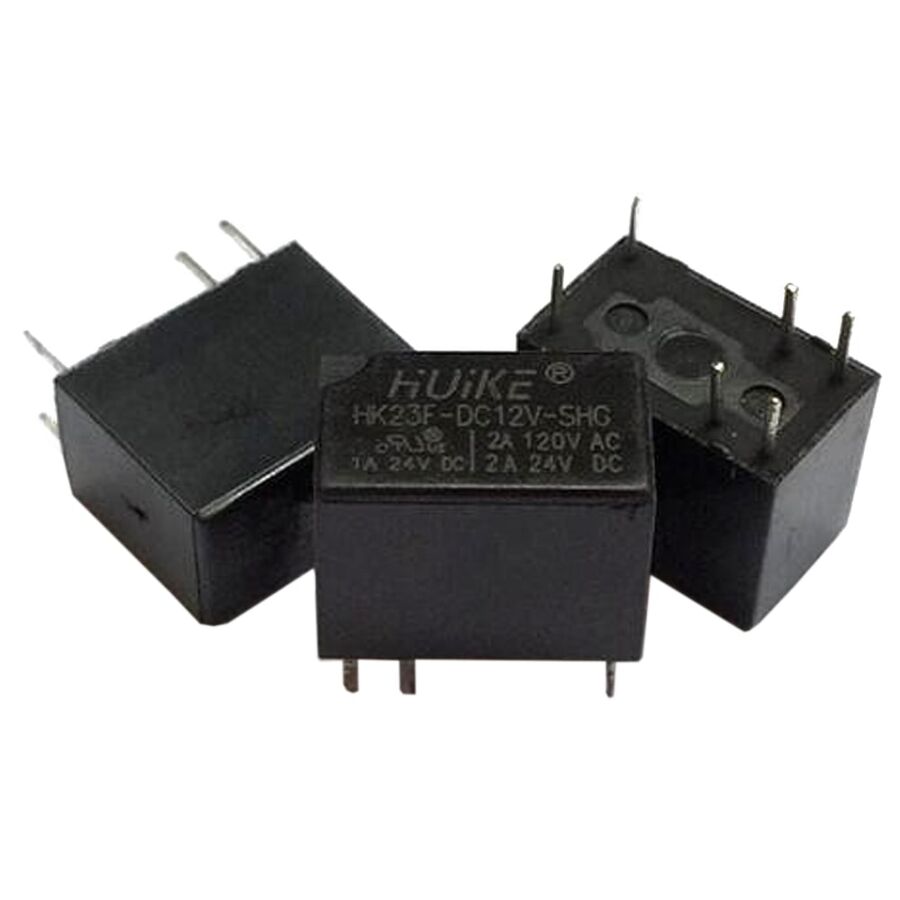  12v Mini Röle - (12v 2a) Hk23f-dc12v-shg