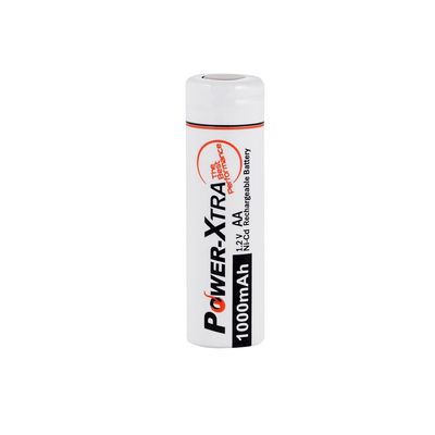 Power-Xtra - 1.2V Ni-Cd AA 1000 Mah Şarjlı Kalem Pil - Başsız