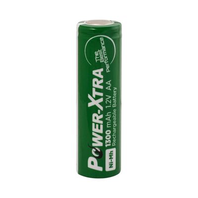 Power-Xtra - 1.2V Ni-Mh AA 1300 Mah Şarjlı Kalem Pil - Başsız