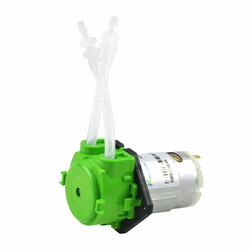 12V DC Peristaltic Dosing Water Pump - Green