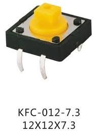 Daier / XN - 12x12 7.3mm Tact Switch