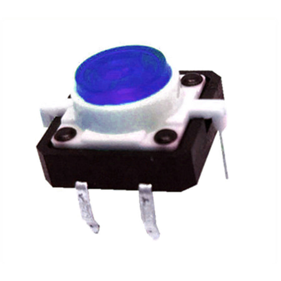  12x12 Mavi Led Işıklı Tact Switch