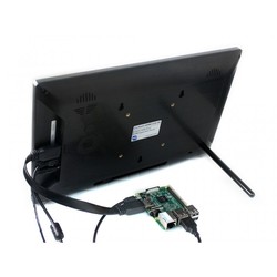 13.3 inç HDMI LCD (H) - Muhafazalı -1920x1080 IPS Dokunmatik Ekran - Raspberry Pi Uyumlu - WaveShare - 3