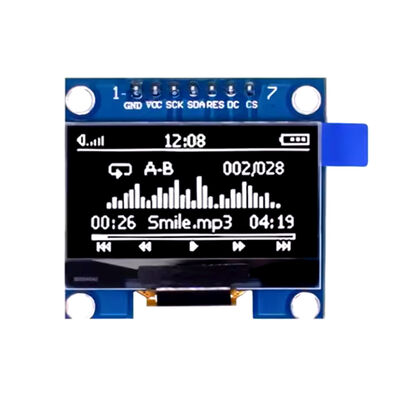 DirencNet - 1.3 inç 128x64 7 Pin OLED Ekran Modülü SSD1306 I2C Beyaz